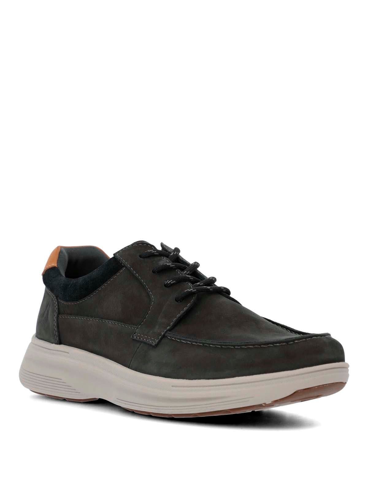 Zapatilla Cuero Hombre Molte Gris