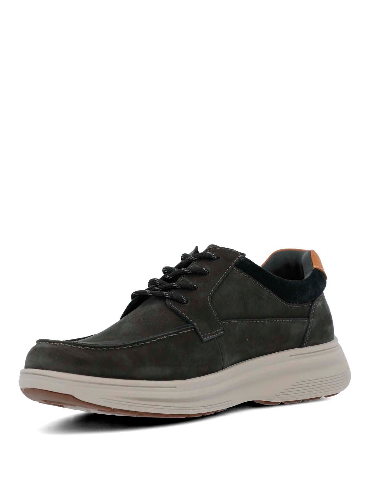 Zapatilla Cuero Hombre Molte Gris