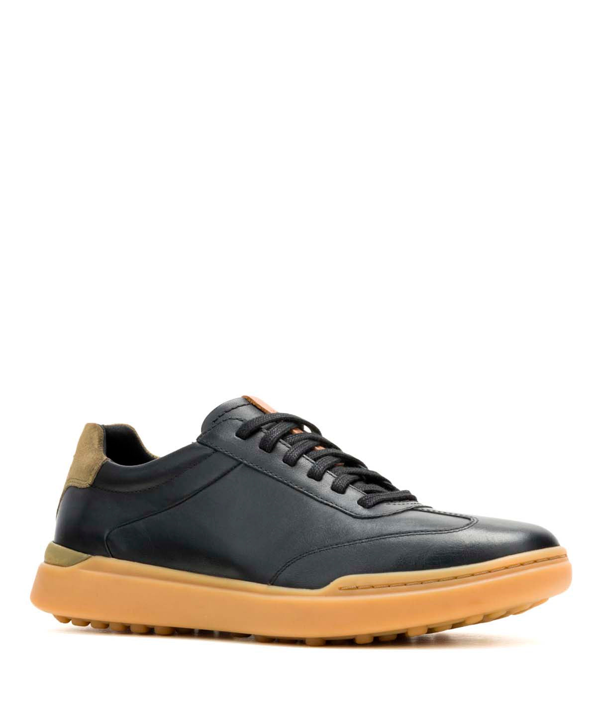 Zapatilla Cuero Hombre Wes Cap Toe Negra
