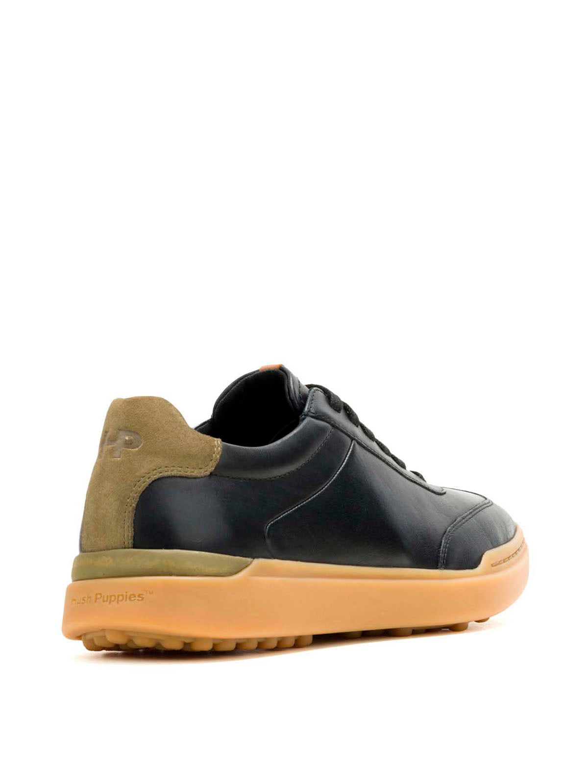 Zapatilla Cuero Hombre Wes Cap Toe Negra