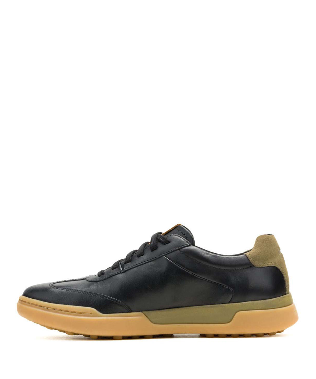 Zapatilla Cuero Hombre Wes Cap Toe Negra