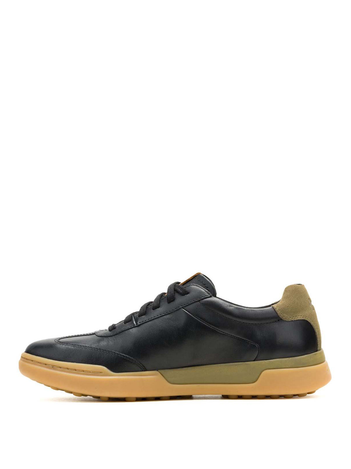 Zapatilla Cuero Hombre Wes Cap Toe Negra
