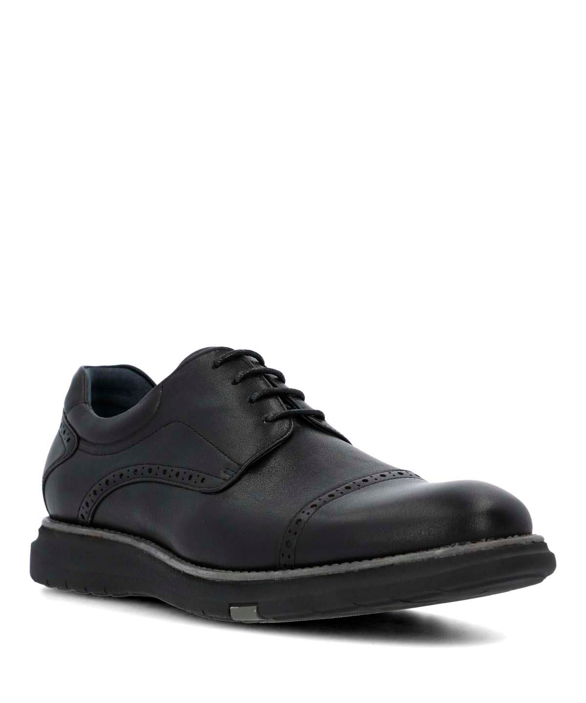Zapato Cuero Hombre Sequio Negro