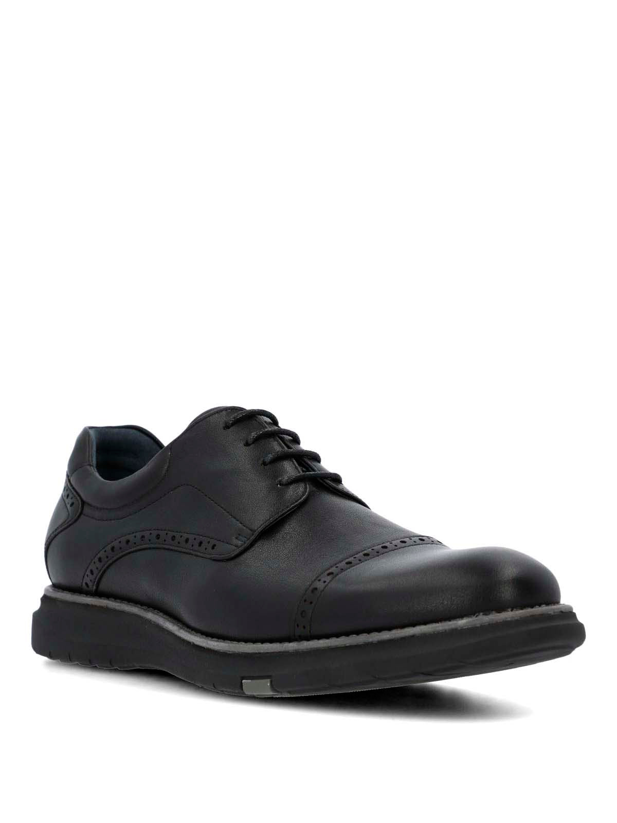 Zapato Cuero Hombre Sequio Negro