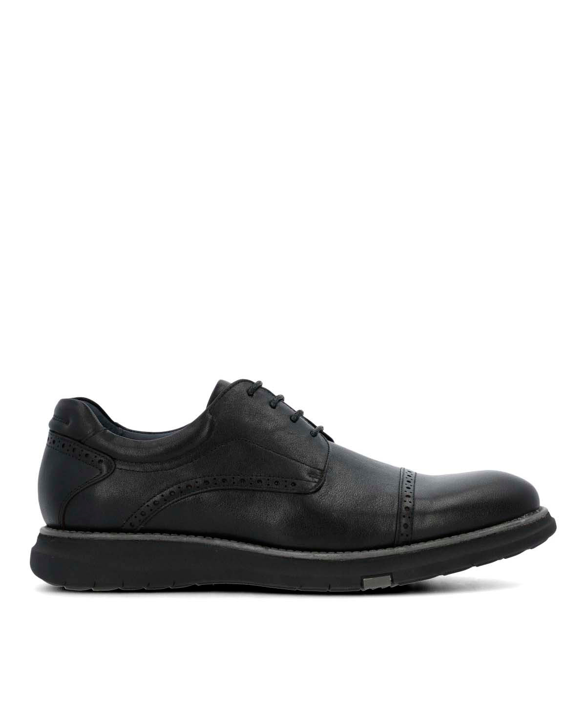 Zapato Cuero Hombre Sequio Negro