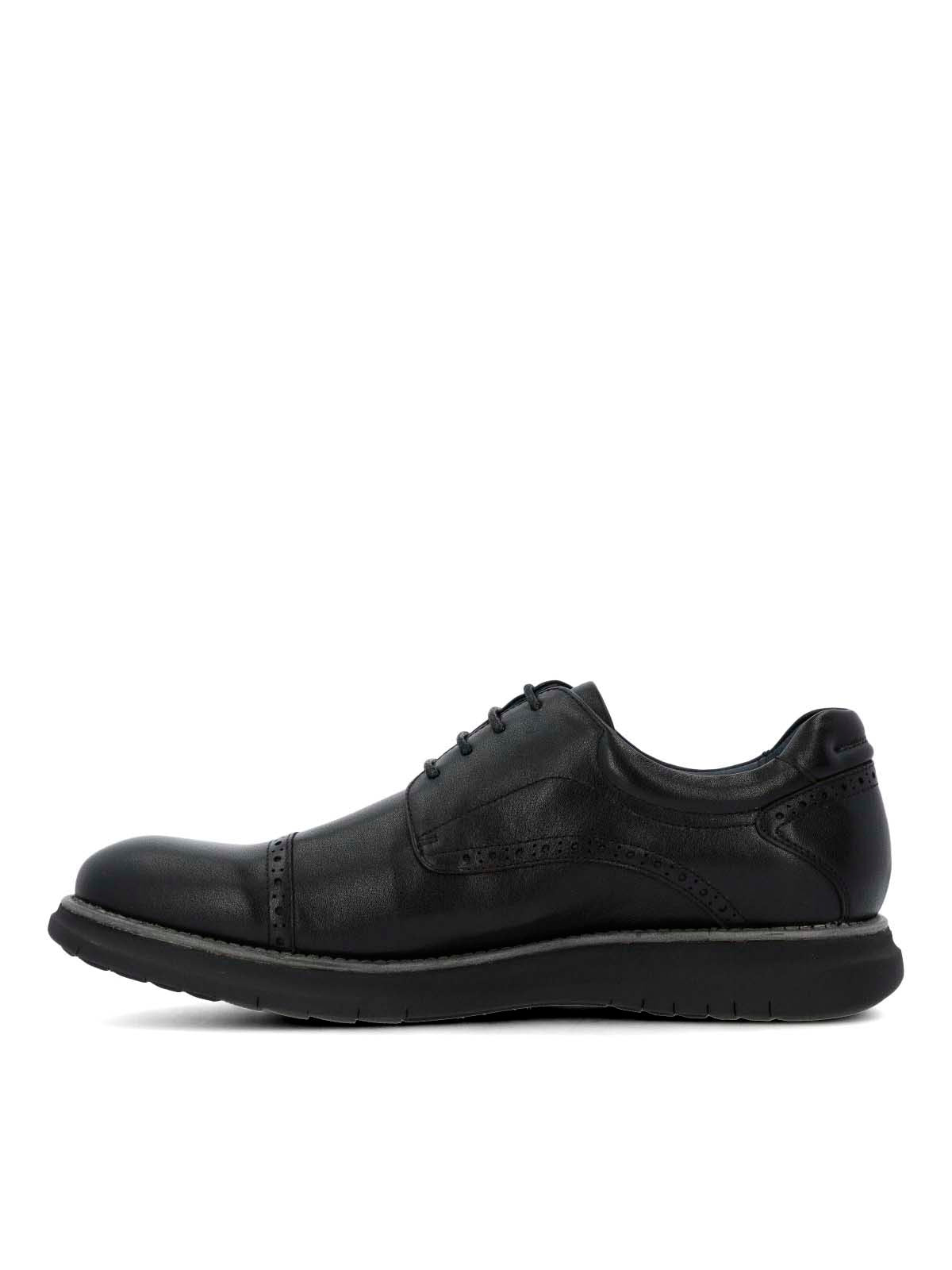 Zapato Cuero Hombre Sequio Negro