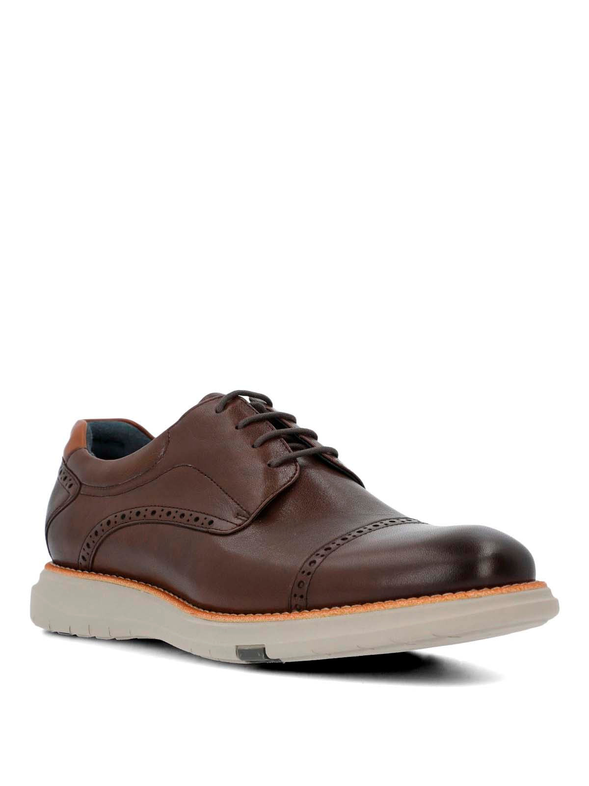 Zapato Cuero Hombre Sequio Café