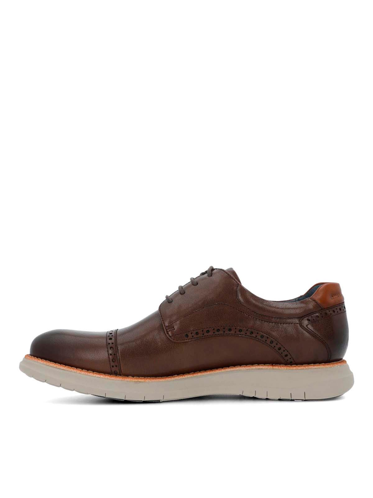 Zapato Cuero Hombre Sequio Café