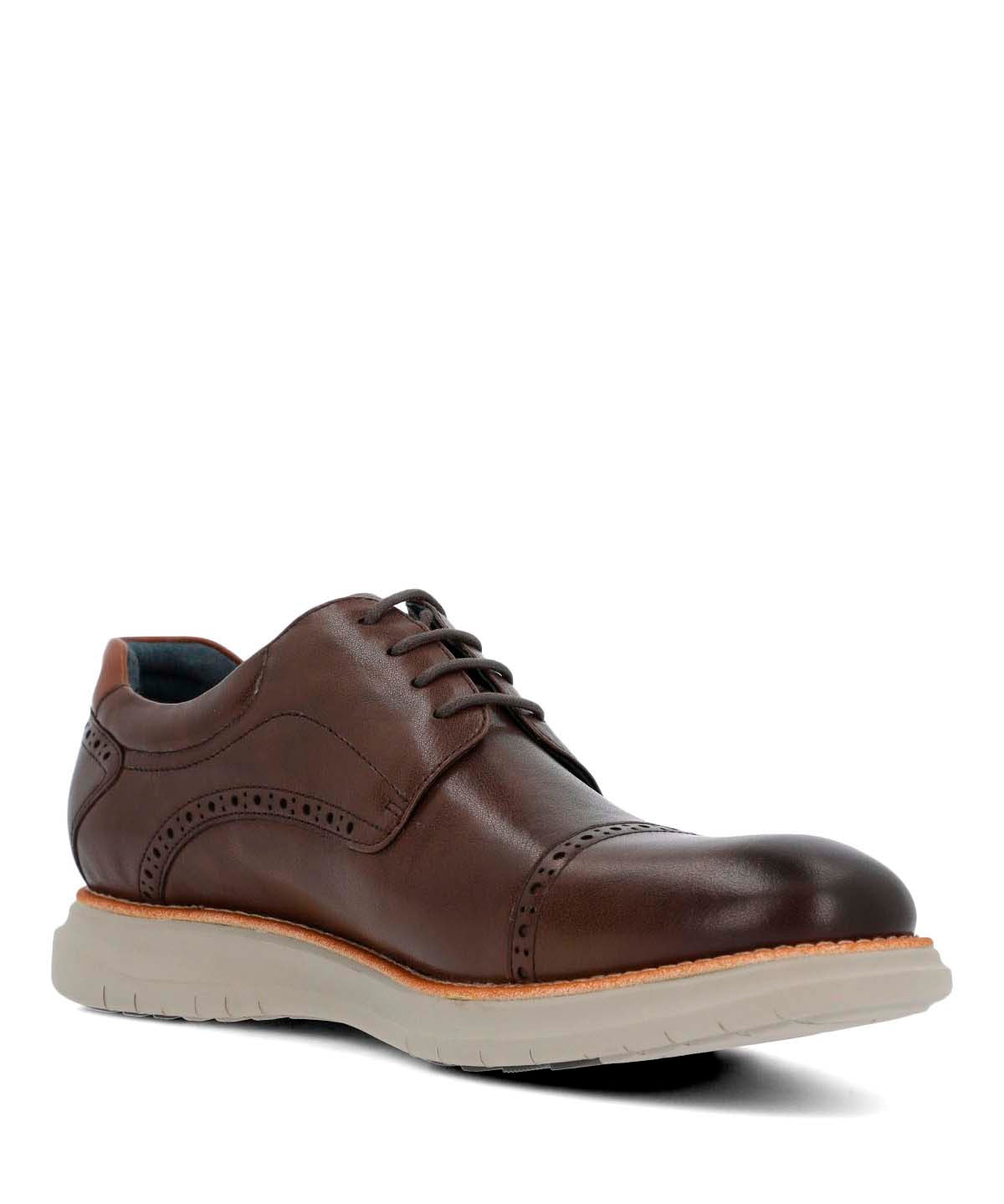 Zapato Cuero Hombre Sequio Café