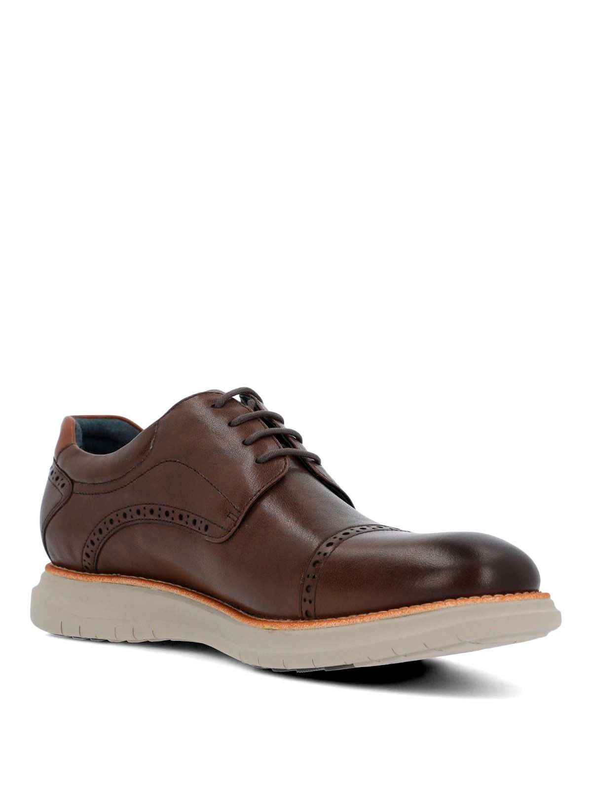 Zapato Cuero Hombre Sequio Café