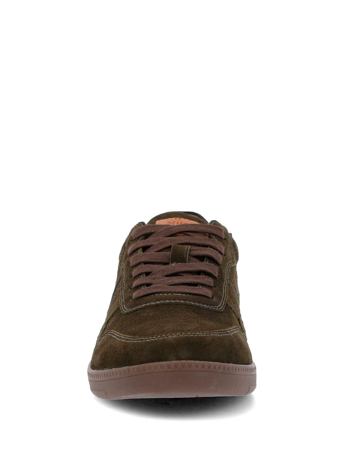 Zapatilla Cuero Hombre Mare Café