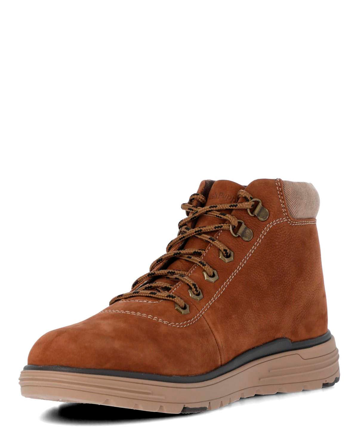 Botin Cuero Hombre Jorano Café Claro