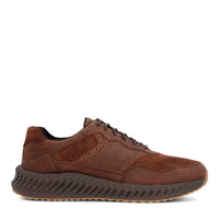 Zapatilla Cuero Hombre Spinal Brio Café