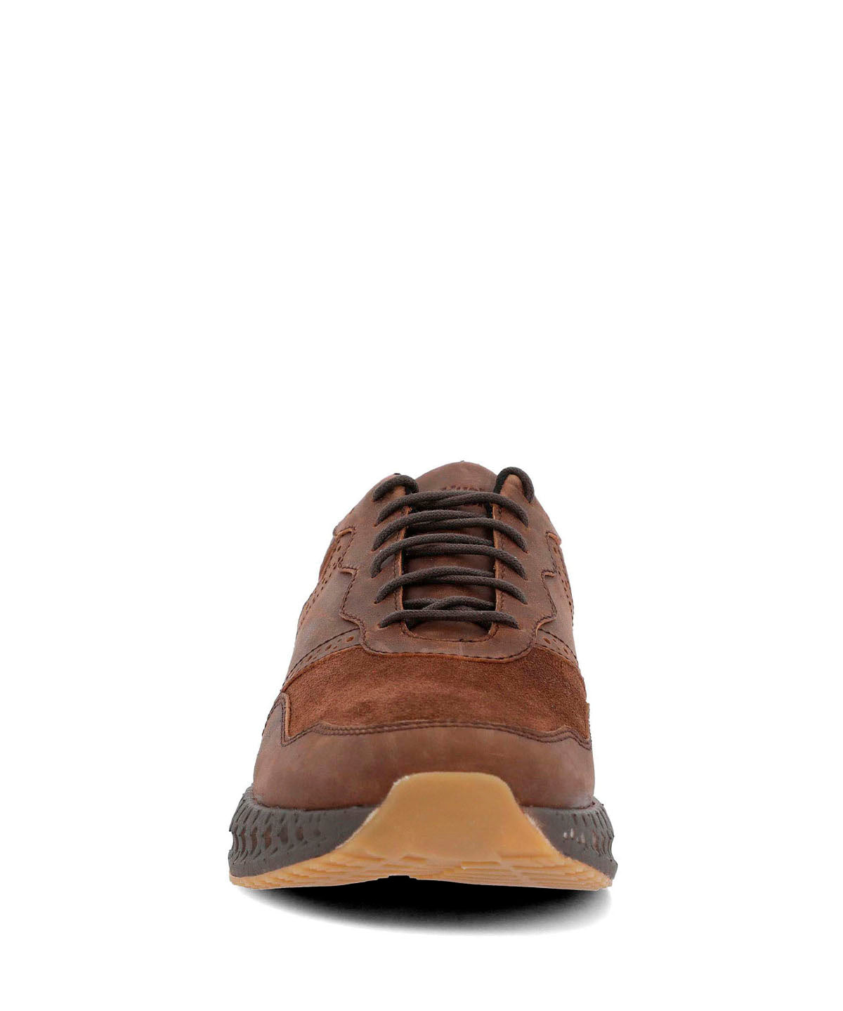 Zapatilla Cuero Hombre Spinal Brio Café