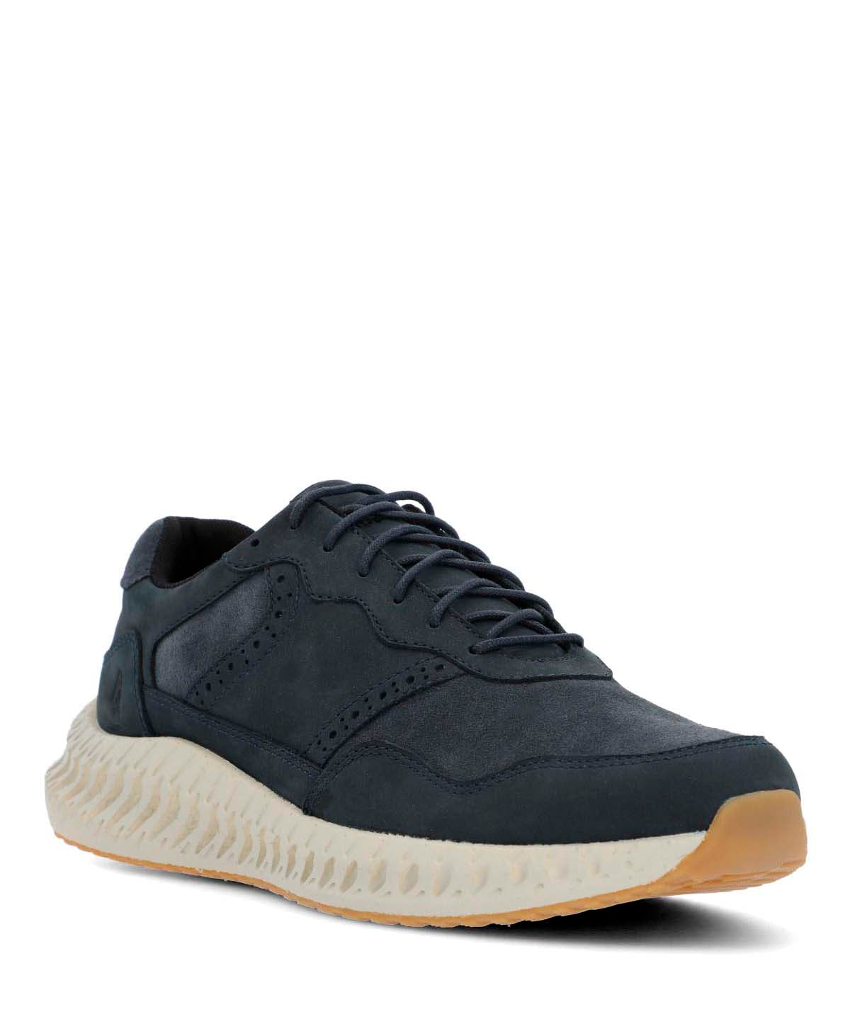 Zapatilla Cuero Hombre Spinal Brio Azul