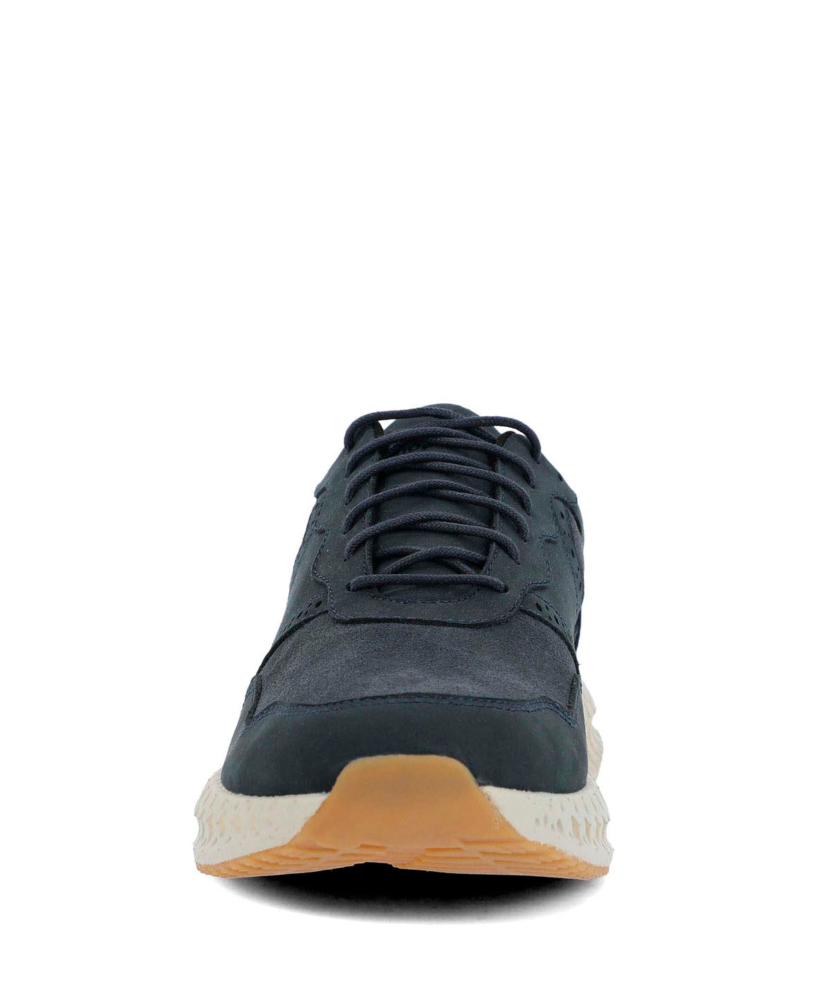 Zapatilla Cuero Hombre Spinal Brio Azul