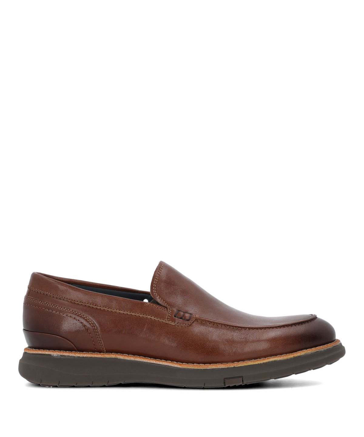 Mocasin Cuero Hombre Samar Café