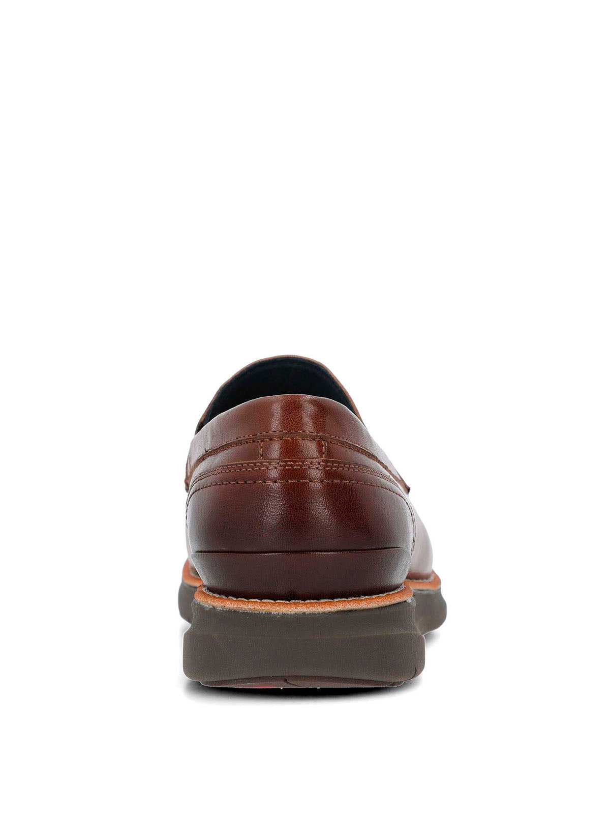 Mocasin Cuero Hombre Samar Café