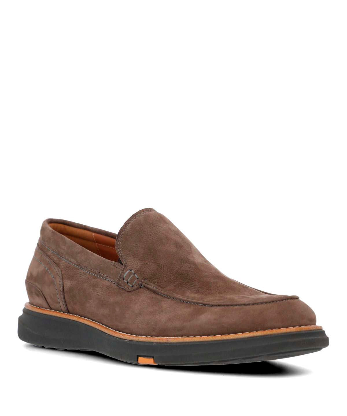 Mocasin Cuero Hombre Samar Café