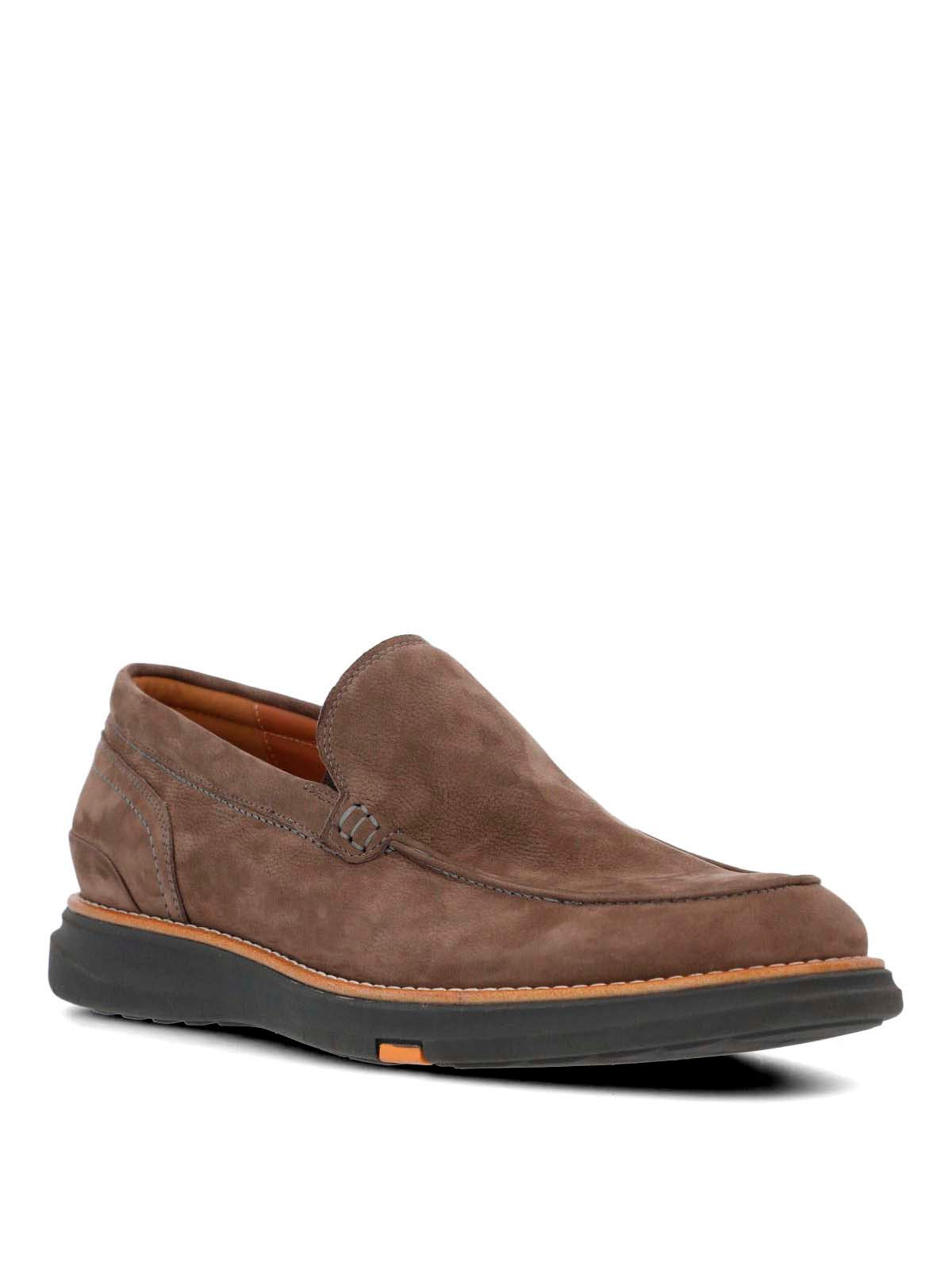 Mocasin Cuero Hombre Samar Café