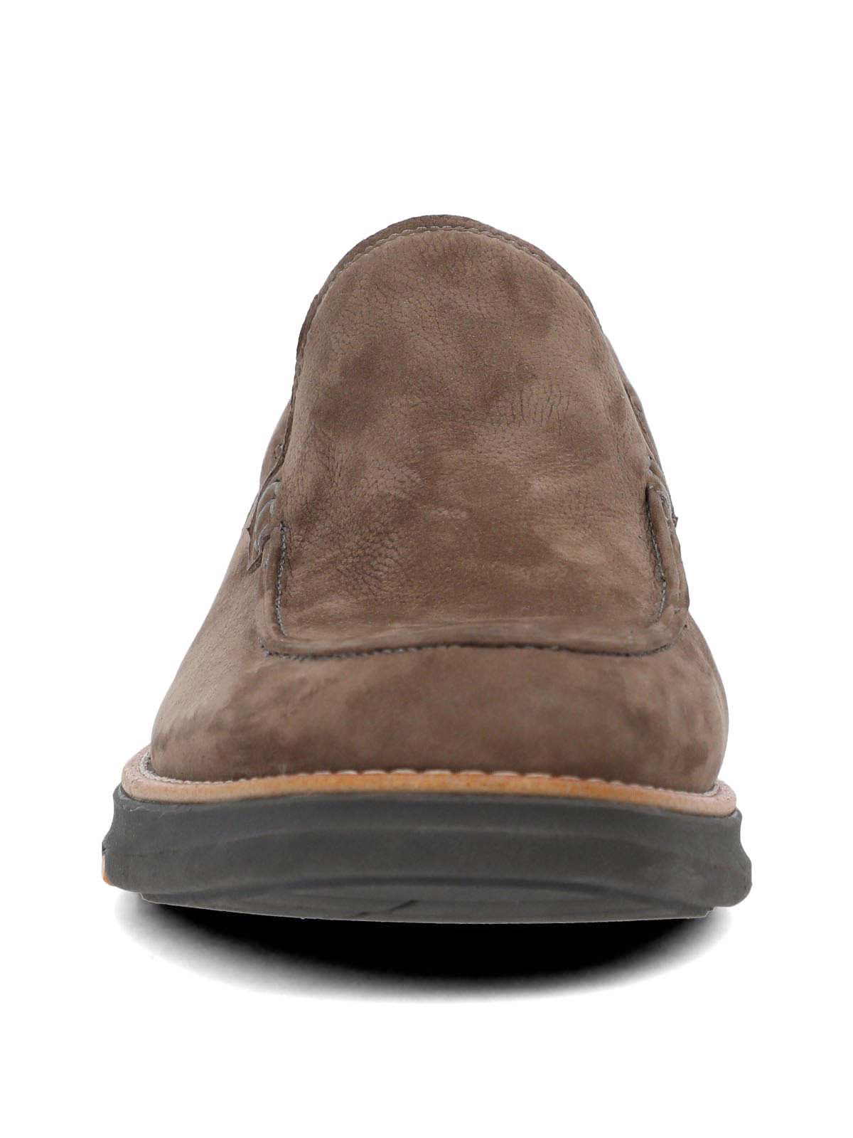 Mocasin Cuero Hombre Samar Café