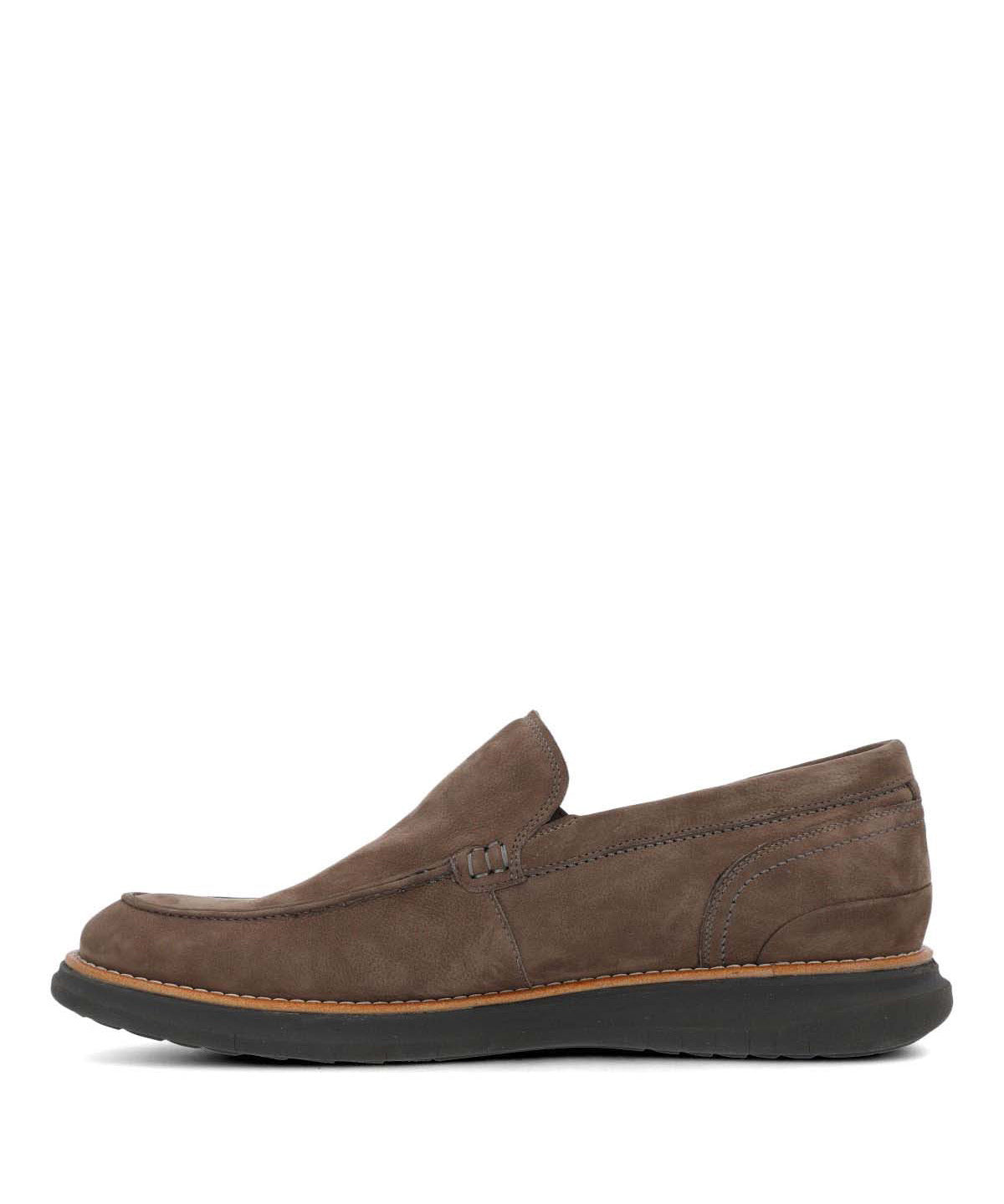 Mocasin Cuero Hombre Samar Café