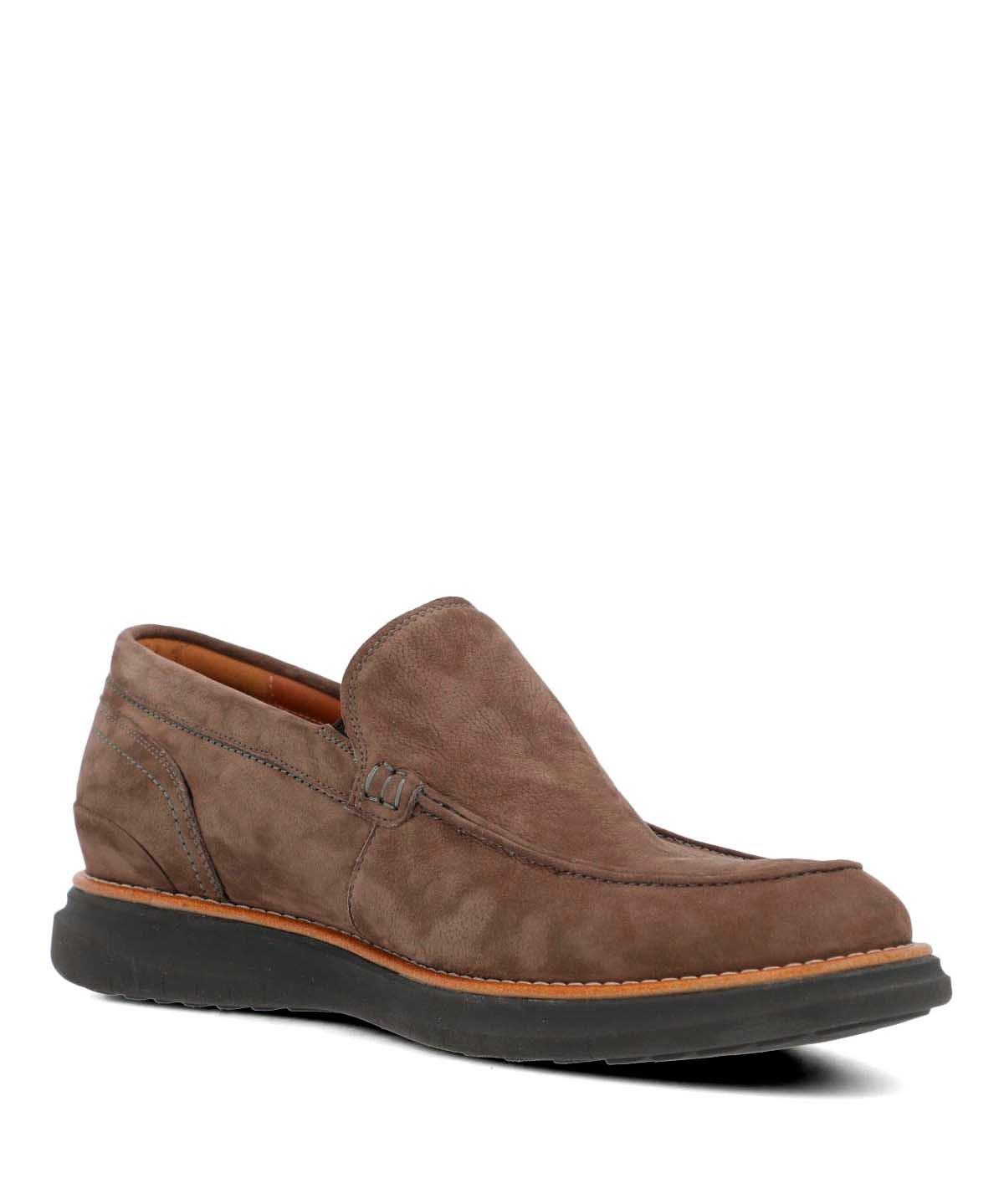 Mocasin Cuero Hombre Samar Café