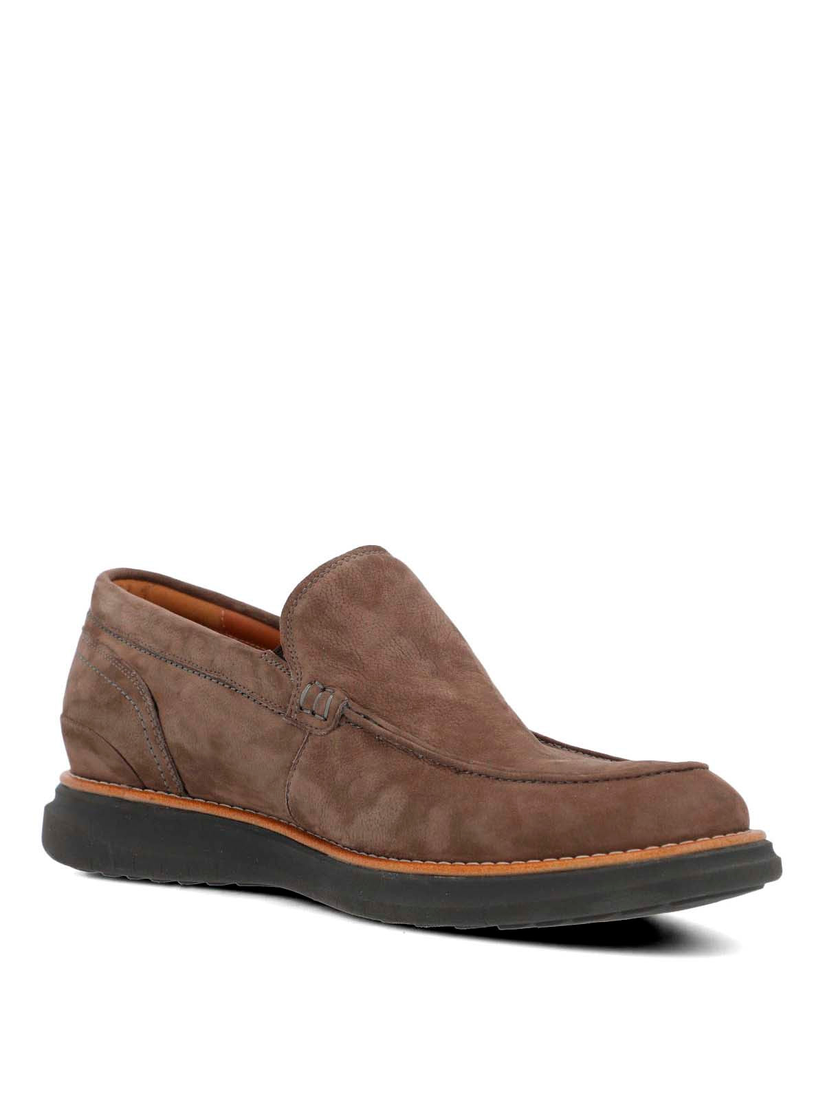 Mocasin Cuero Hombre Samar Café