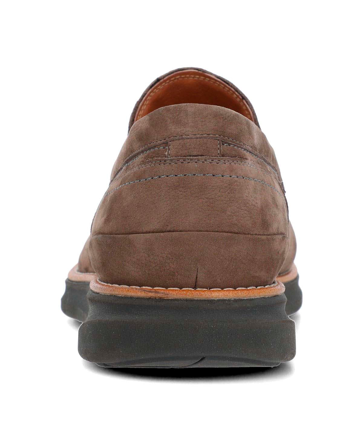 Mocasin Cuero Hombre Samar Café