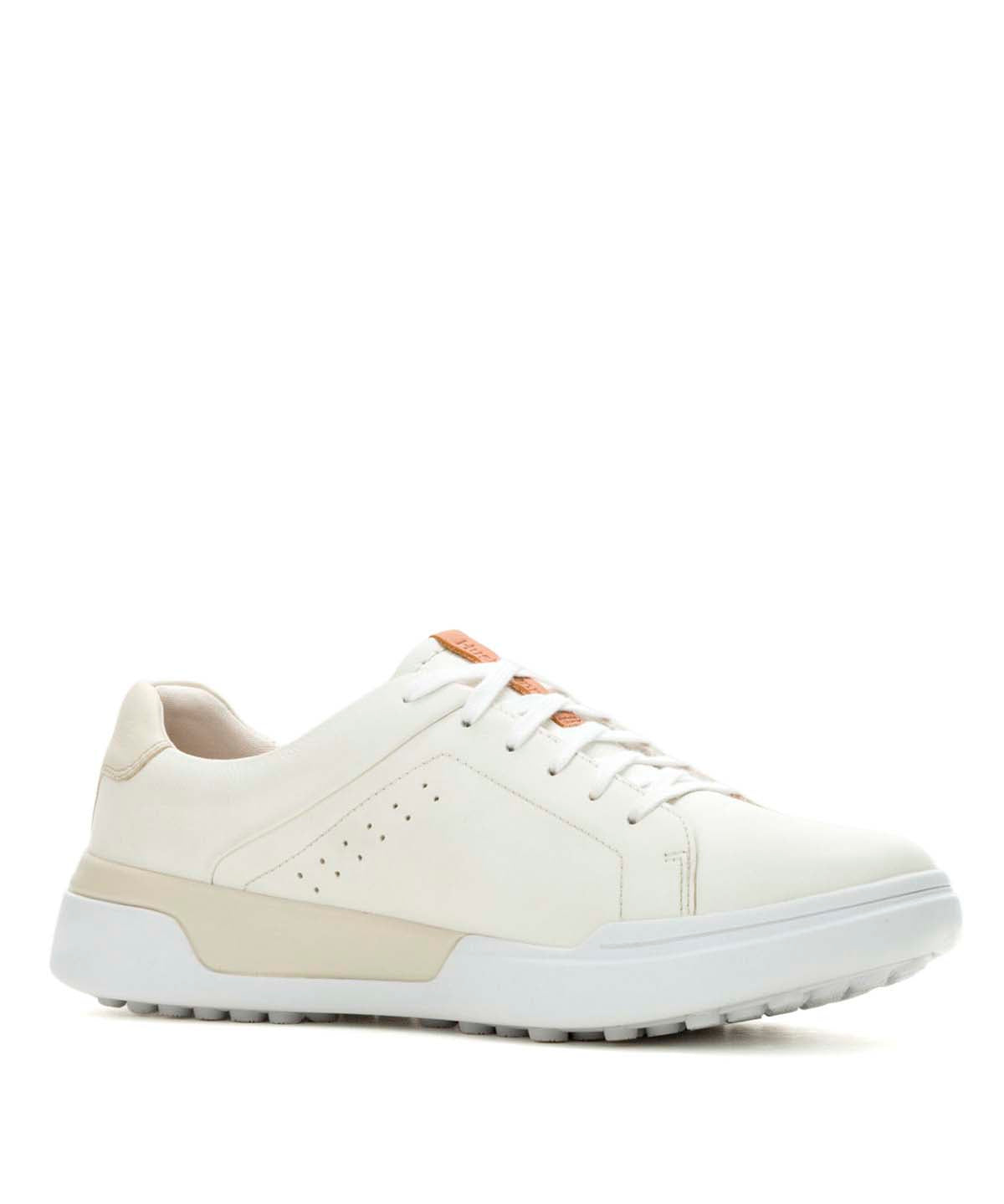 Zapatilla Cuero Hombre Wes Laceup Blanca