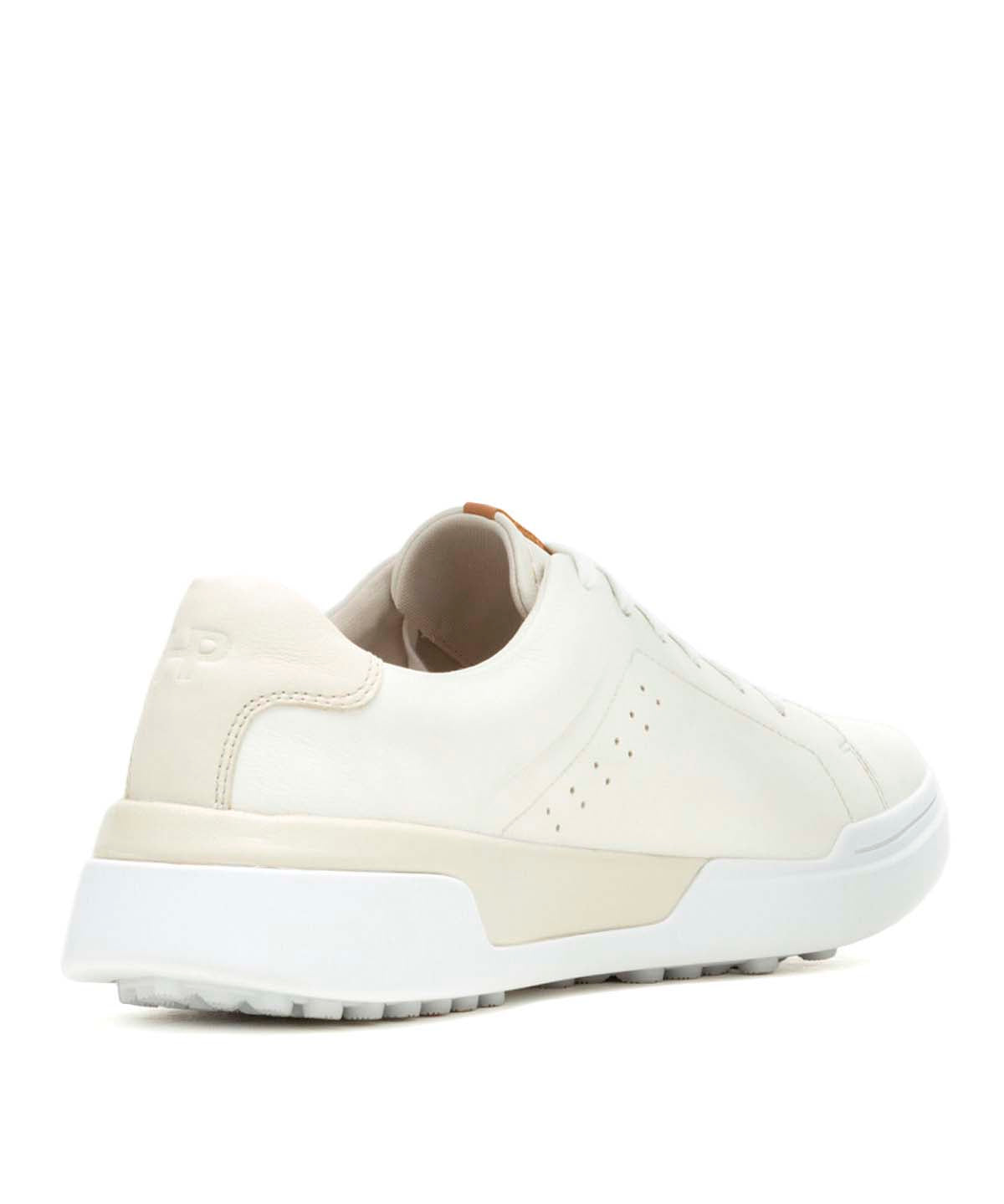 Zapatilla Cuero Hombre Wes Laceup Blanca