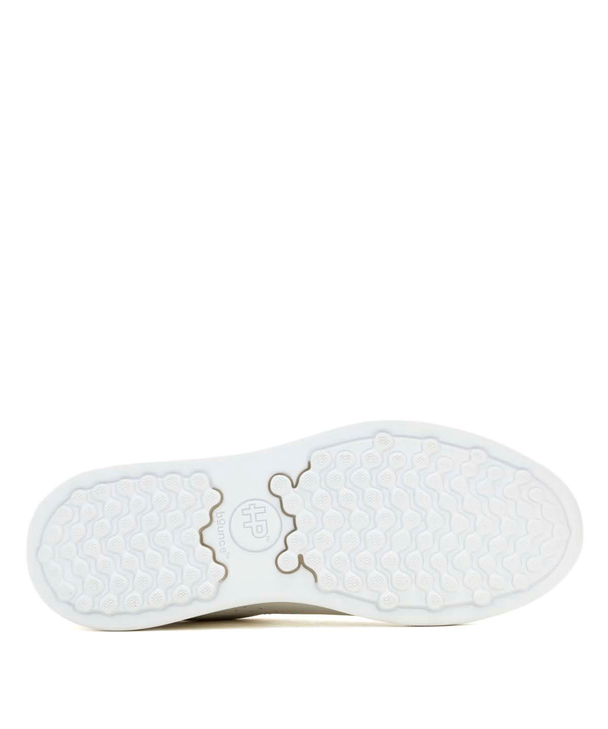 Zapatilla Cuero Hombre Wes Laceup Blanca