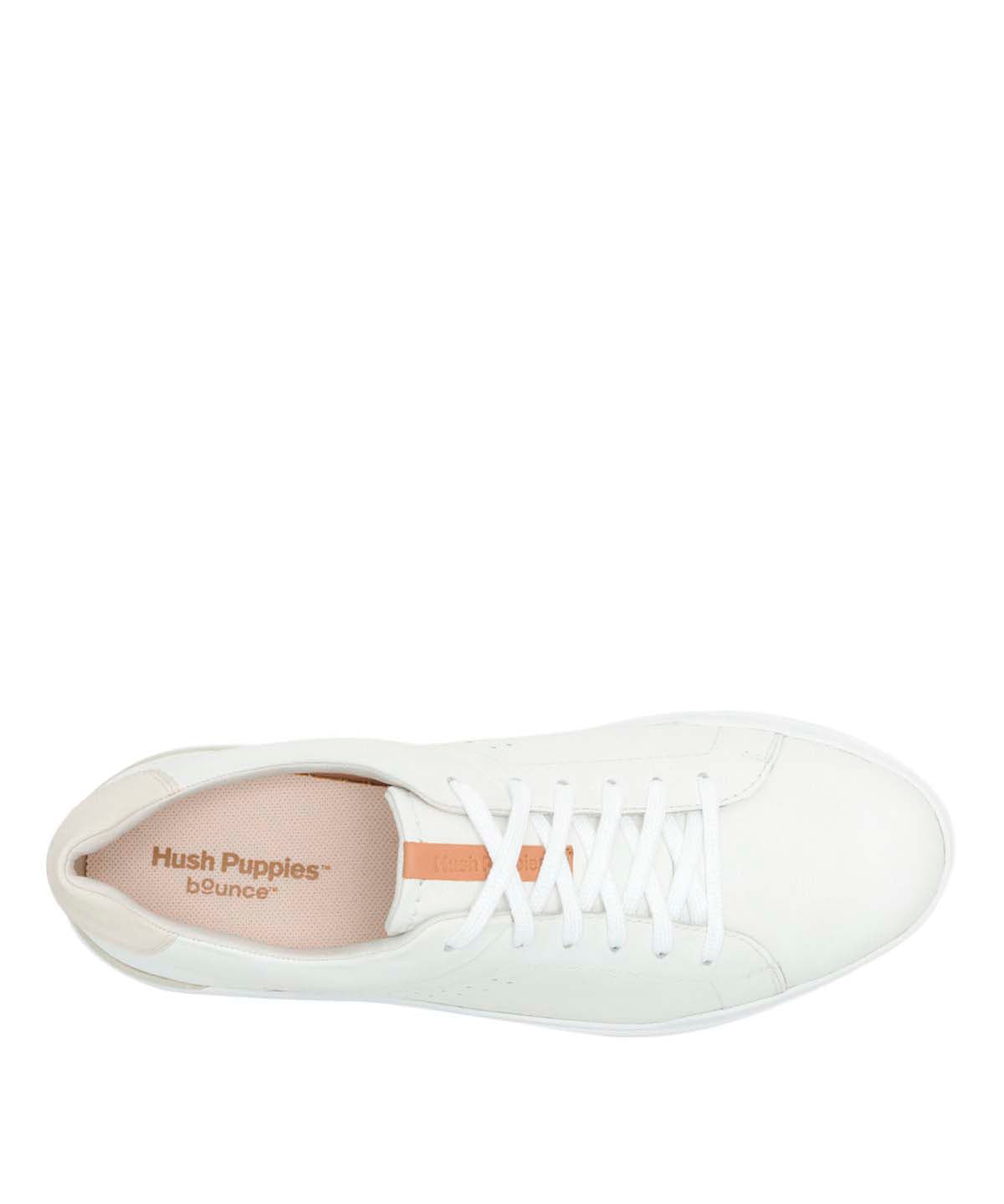 Zapatilla Cuero Hombre Wes Laceup Blanca