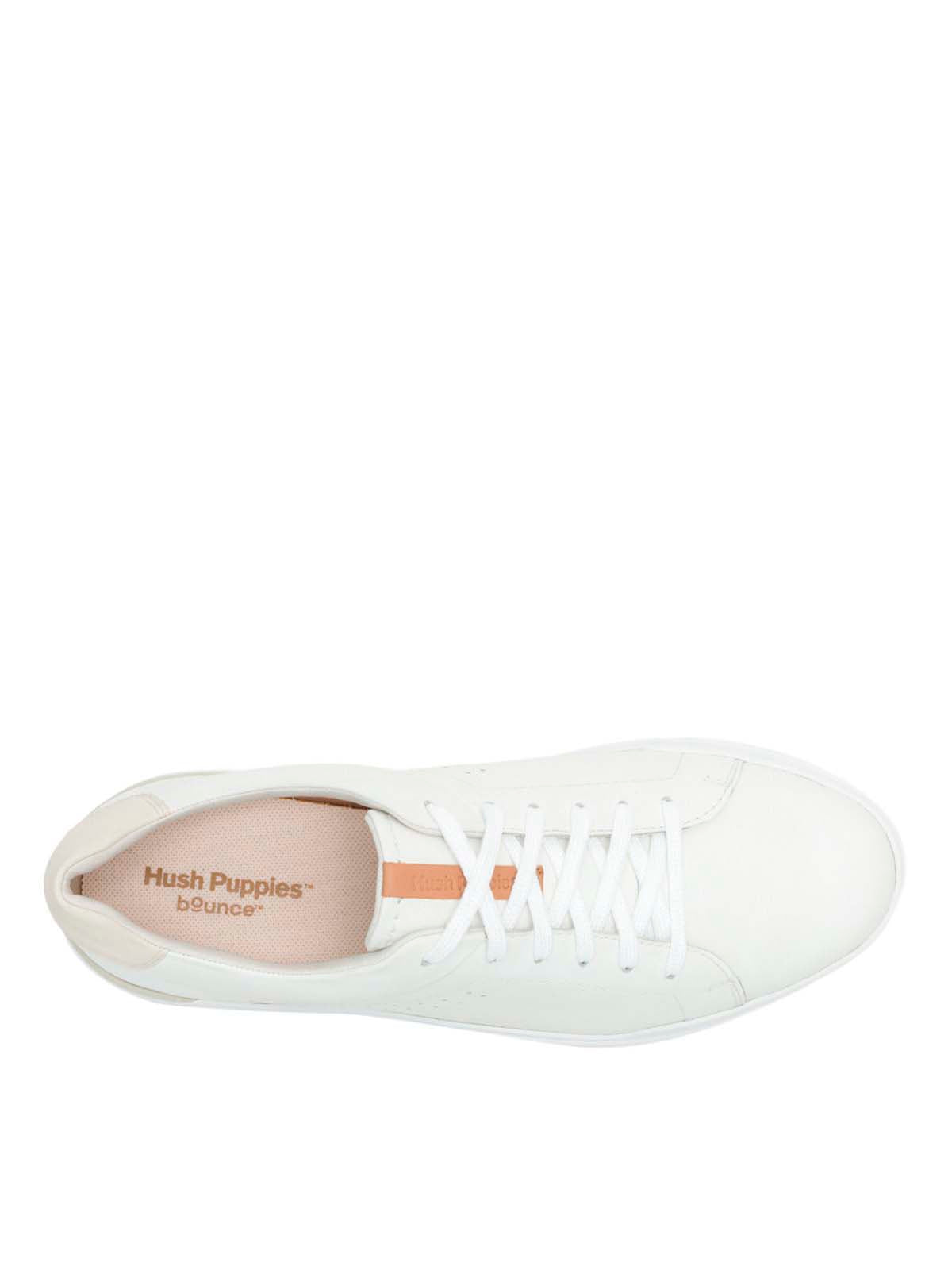 Zapatilla Cuero Hombre Wes Laceup Blanca