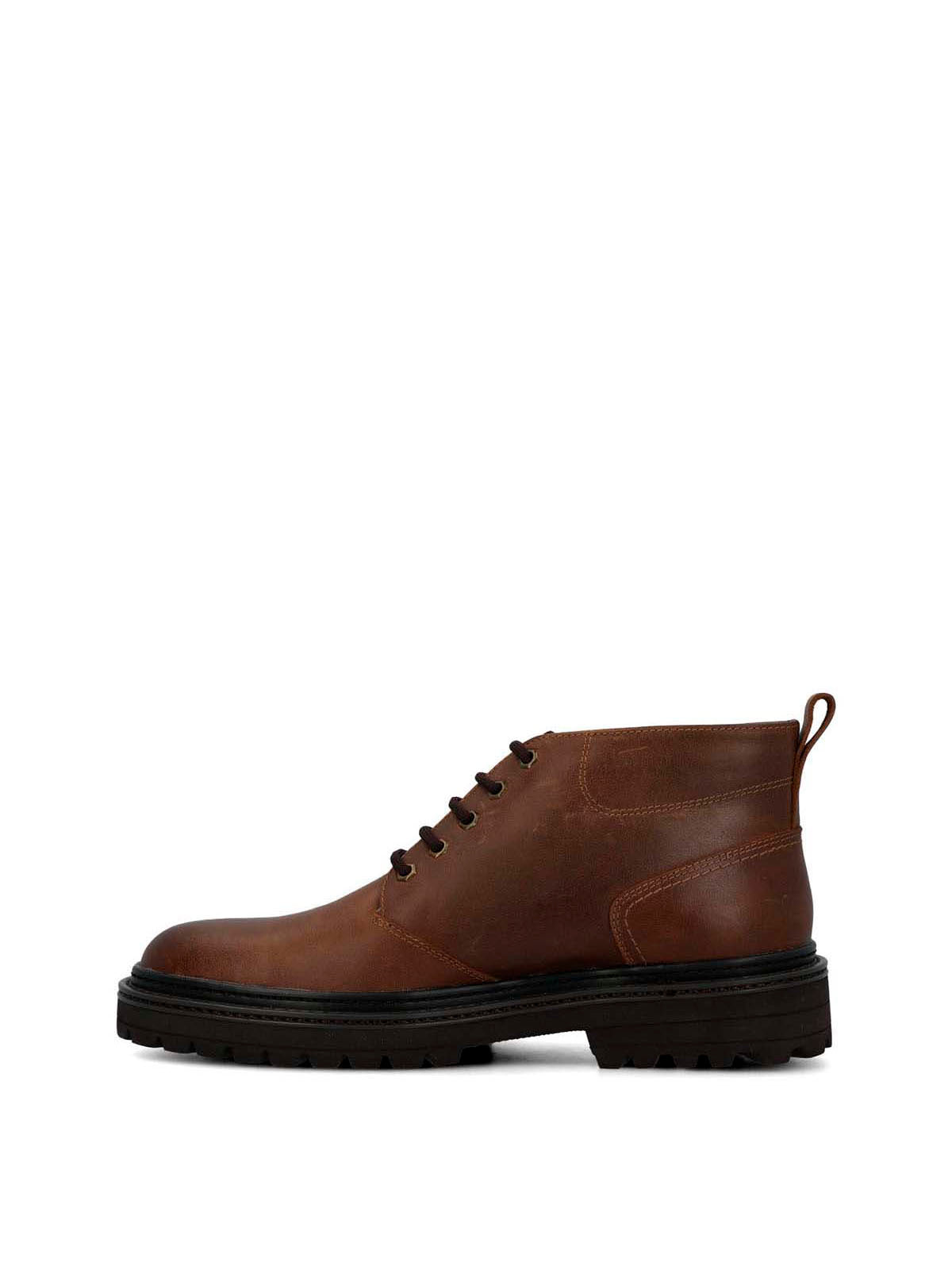Botin Cuero Hombre Notem Café | Hush Puppies
