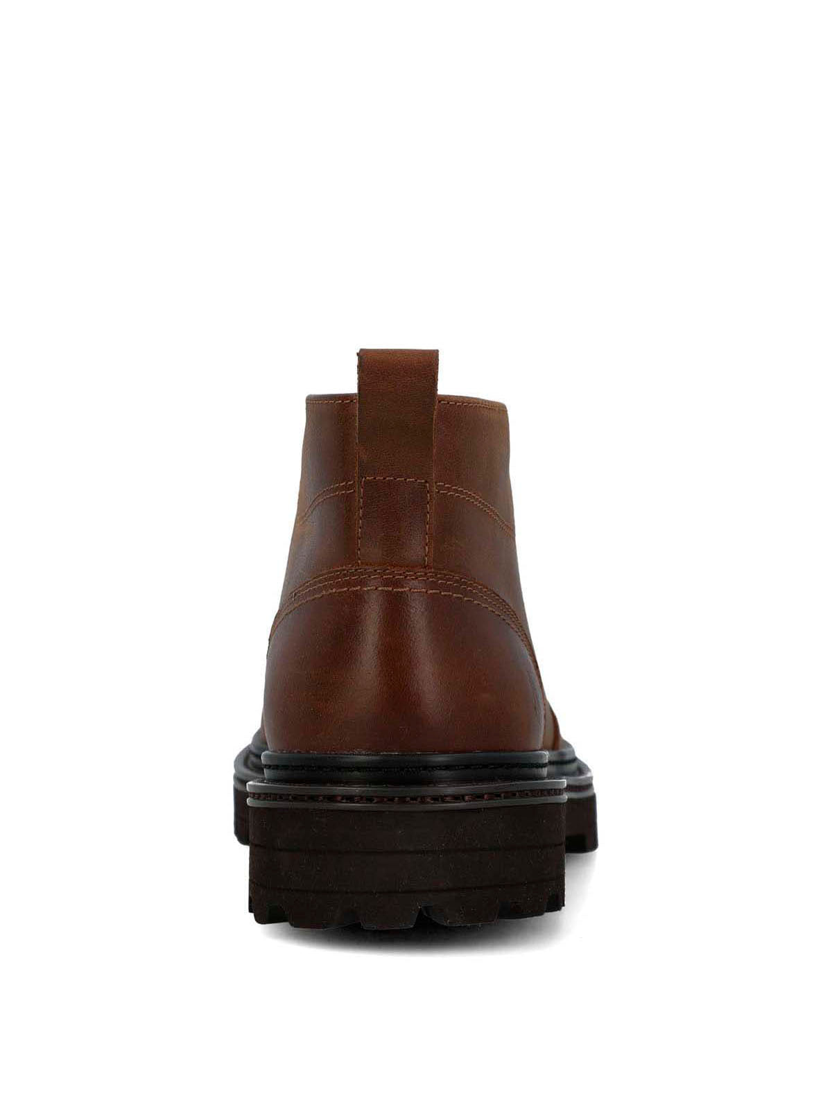 Botin Cuero Hombre Notem Café | Hush Puppies