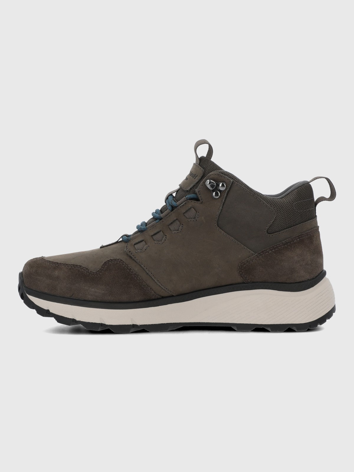 Botin Cuero Hombre Gavier Gris