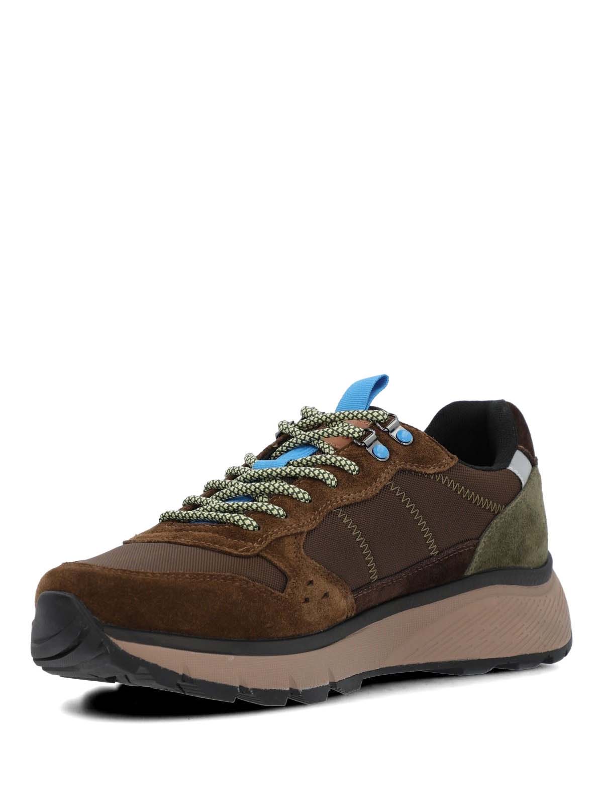 Zapatilla Cuero Hombre Lux Café