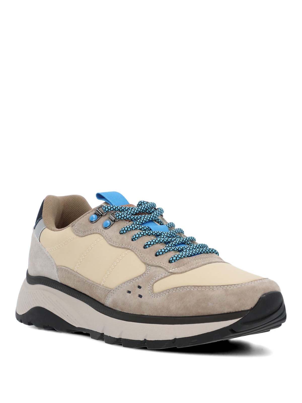 Zapatilla Cuero Hombre Lux Beige