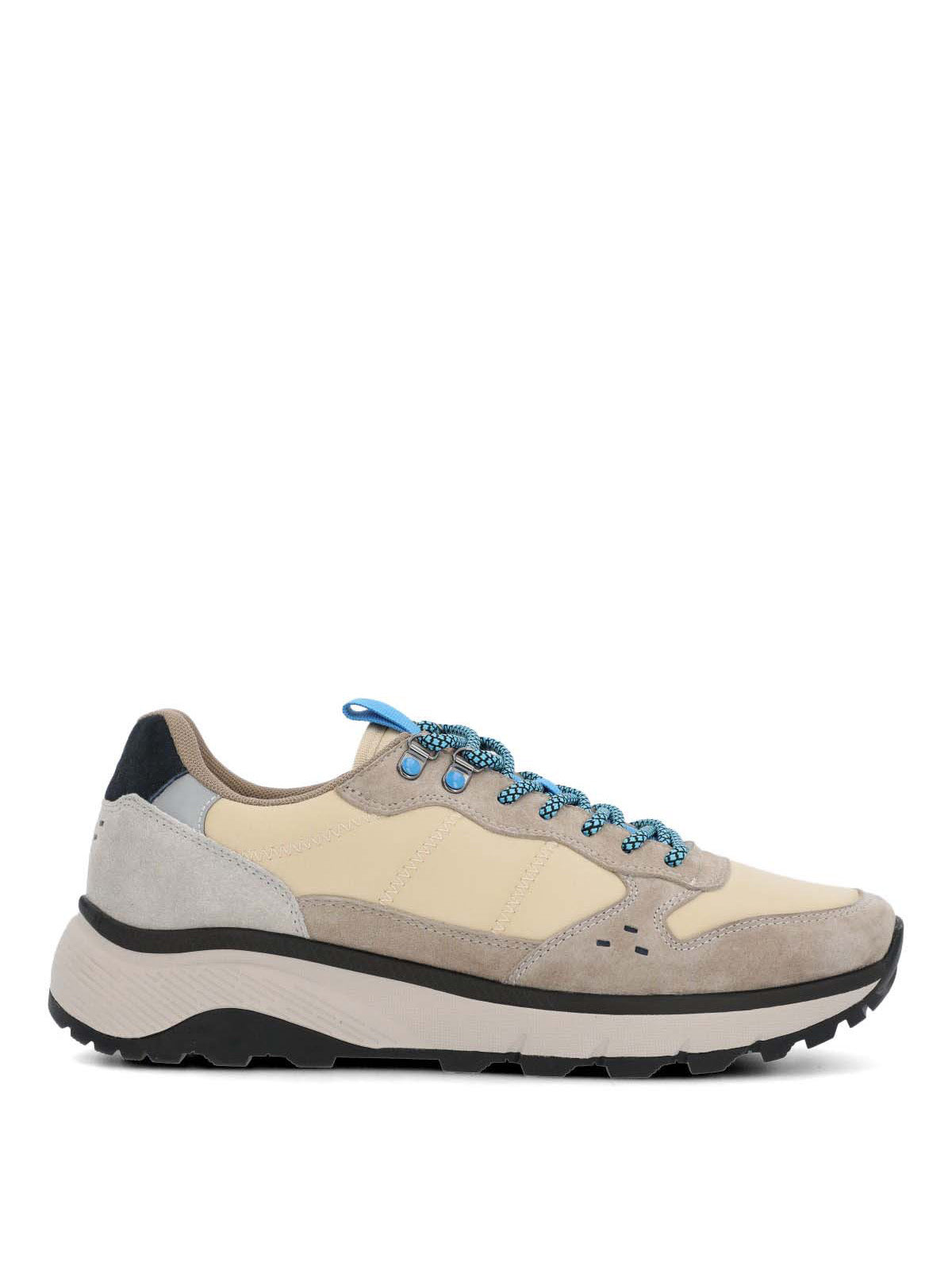 Zapatilla Cuero Hombre Lux Beige