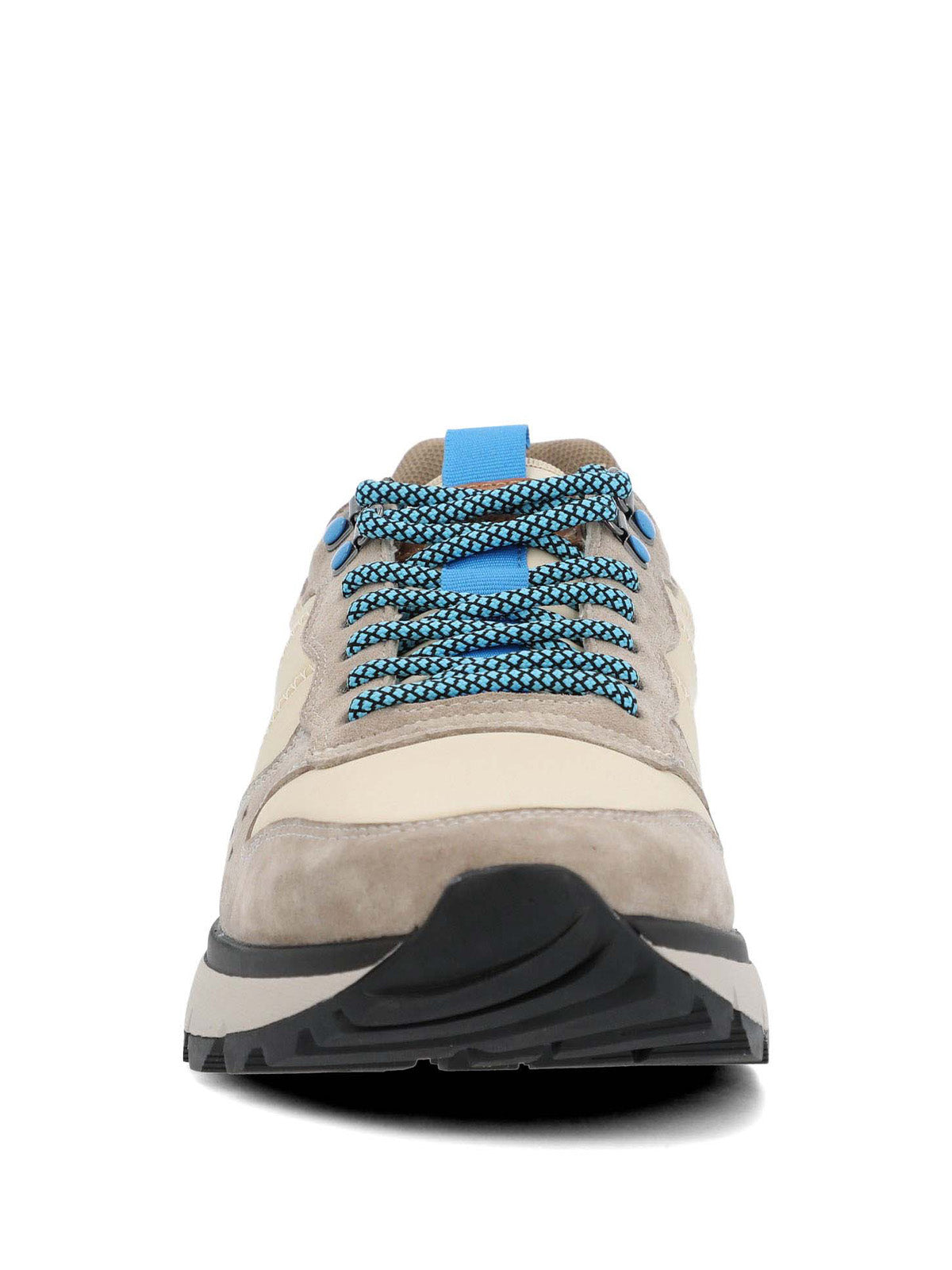 Zapatilla Cuero Hombre Lux Beige