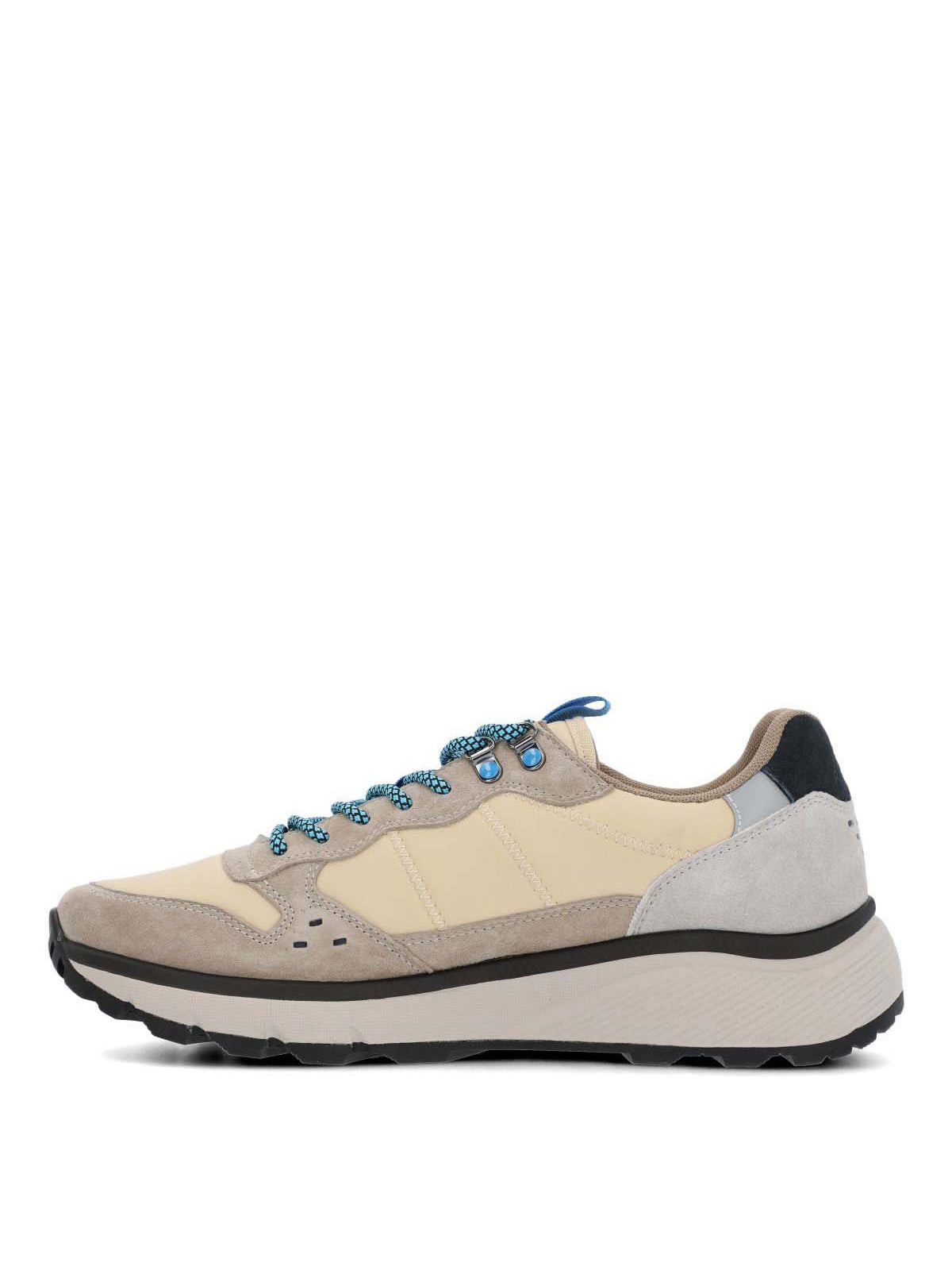 Zapatilla Cuero Hombre Lux Beige