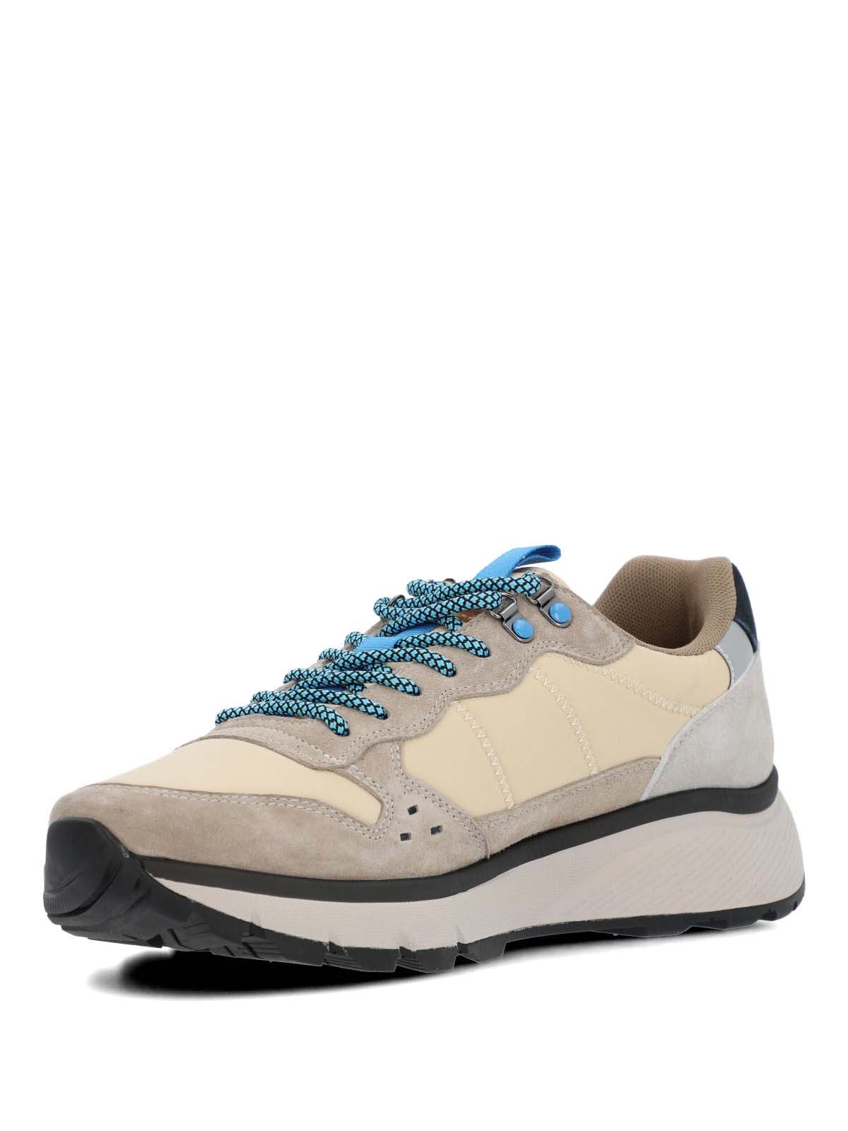 Zapatilla Cuero Hombre Lux Beige