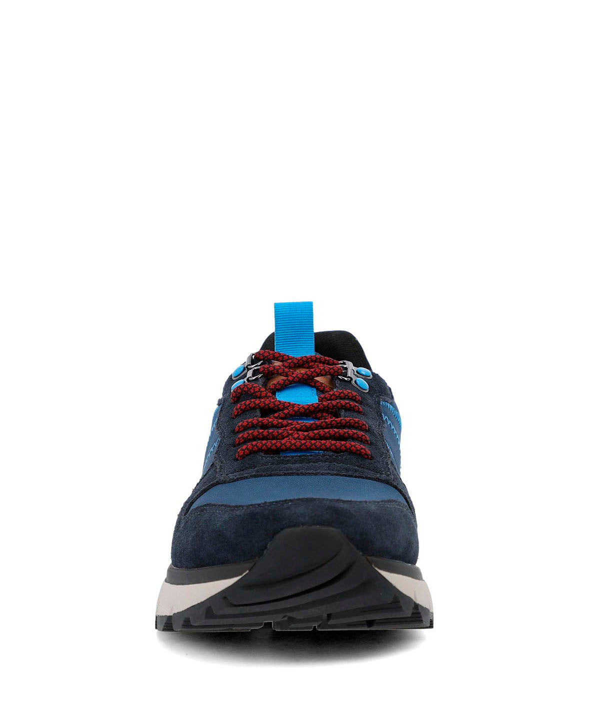 Zapatilla Cuero Hombre Lux Azul