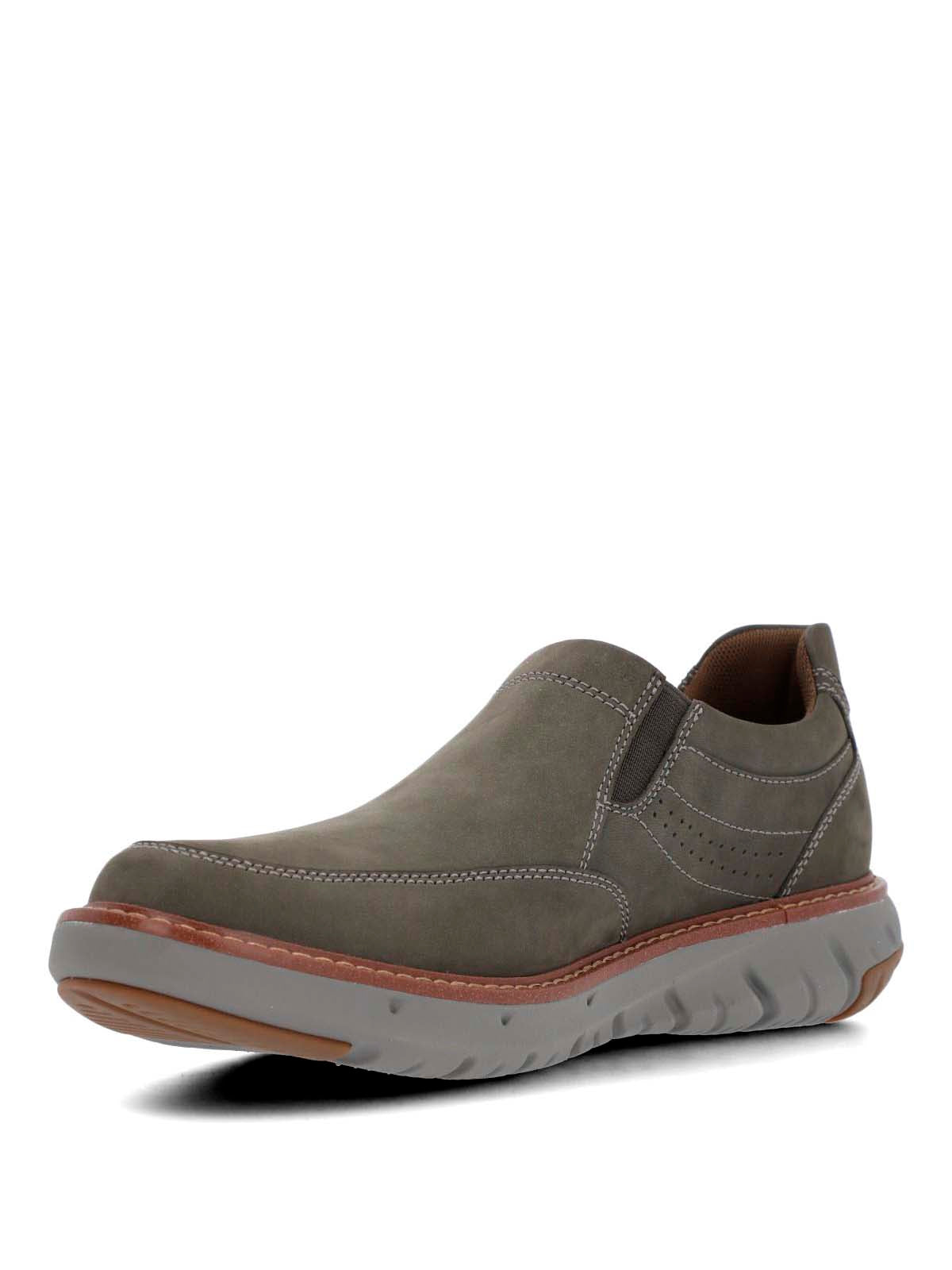 Slip On Cuero Hombre Smart Slop Grey