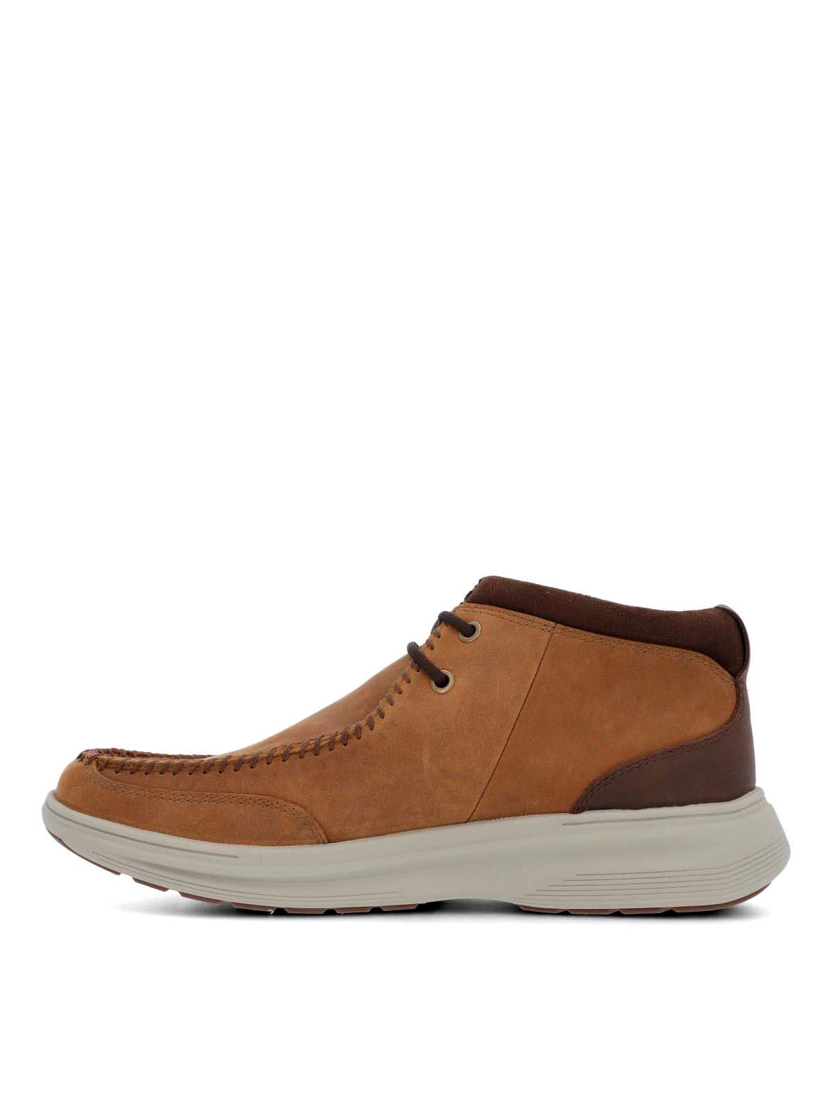 Botin Cuero Hombre Montaro Café