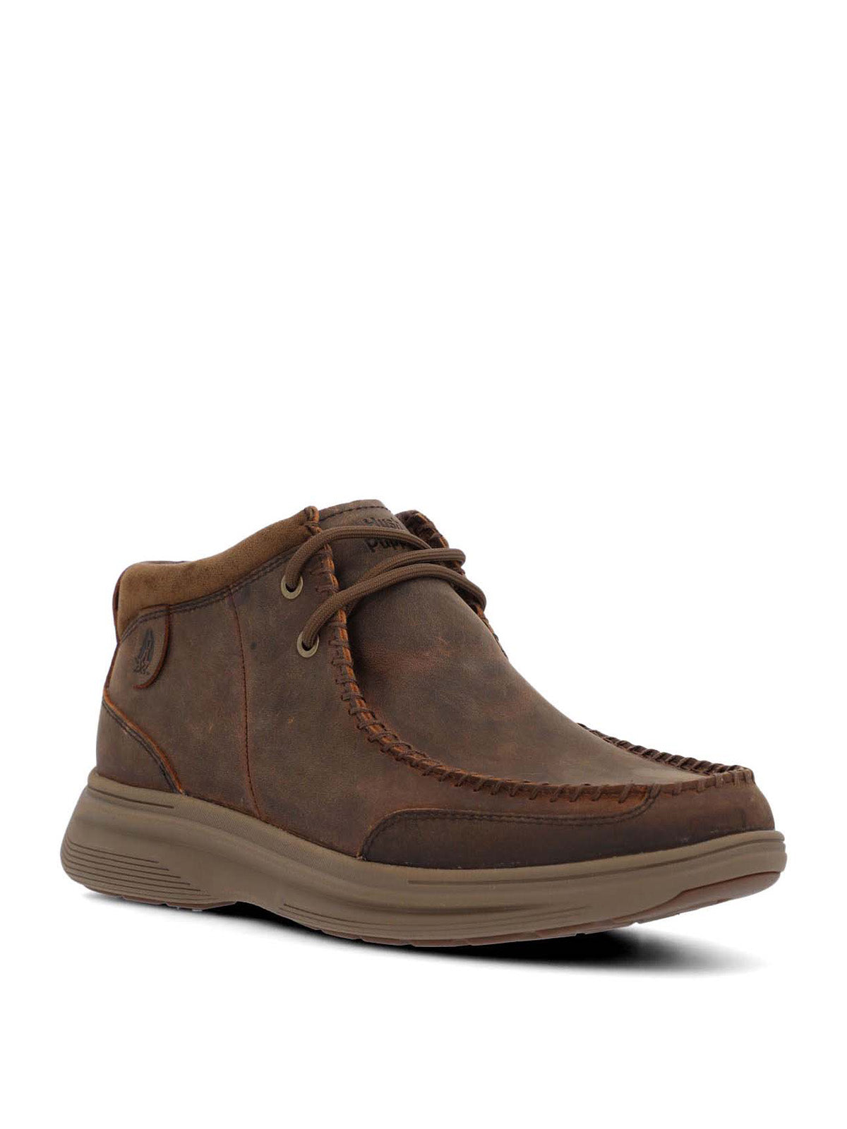Botin Cuero Hombre Montaro Café Oscuro