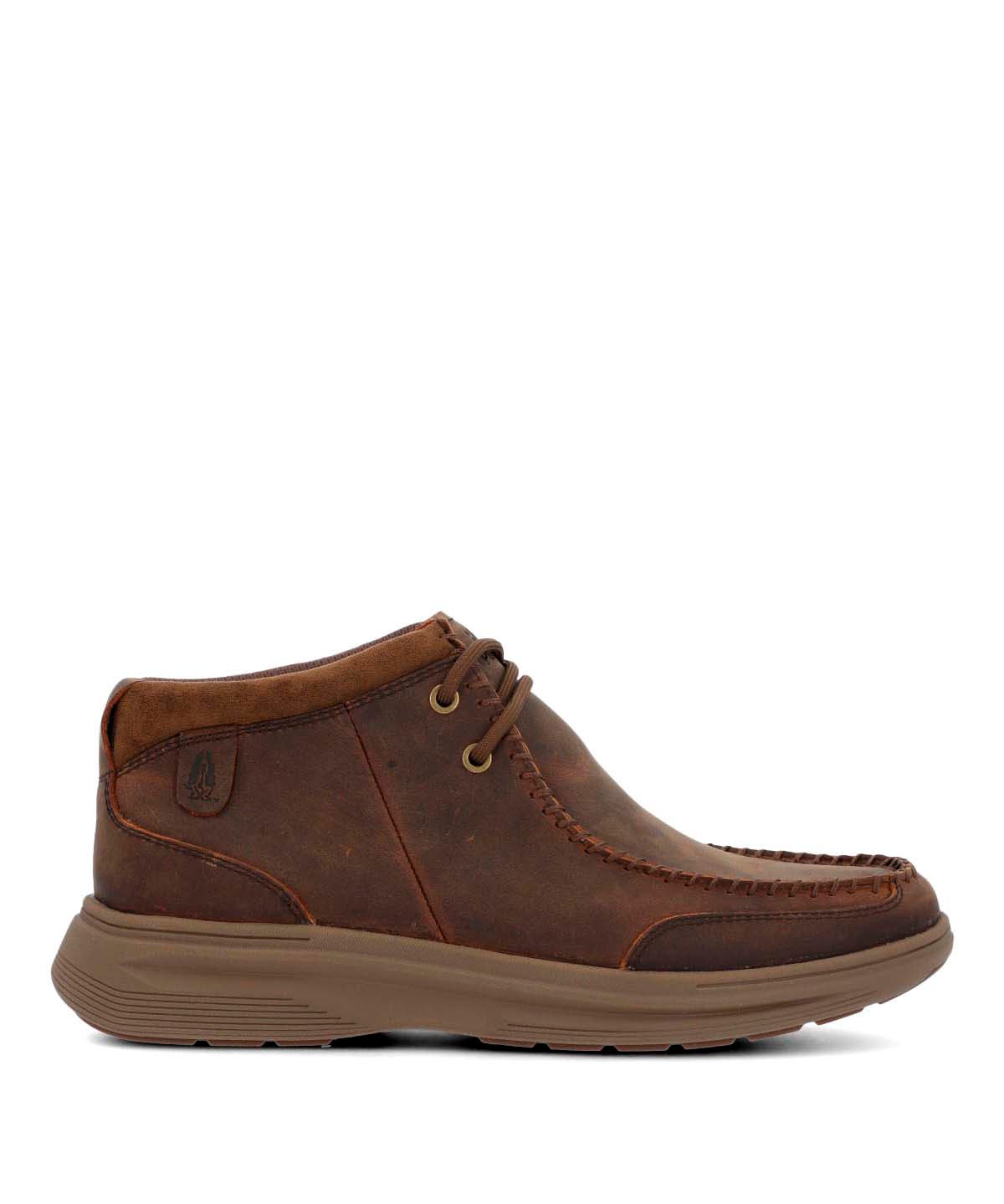 Botin Cuero Hombre Montaro Café Oscuro