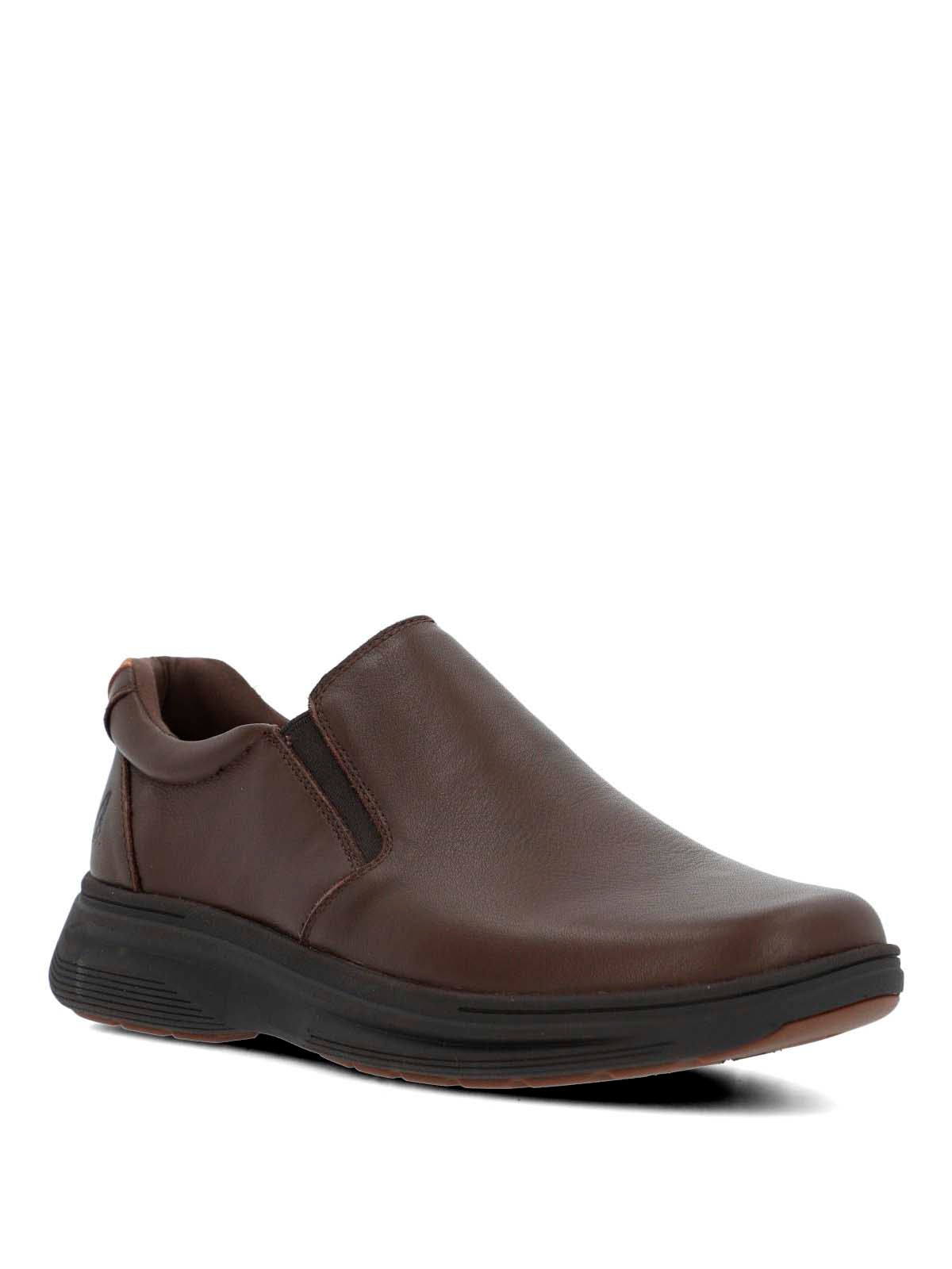 Slip On Cuero Hombre Hunt Ii Café