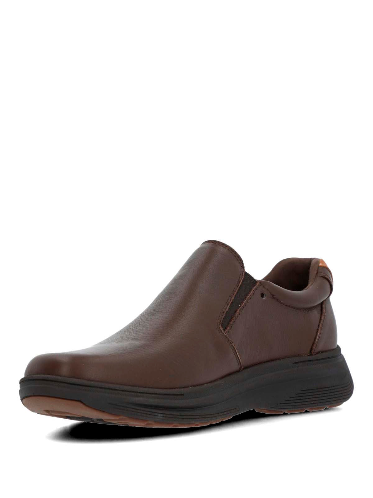 Slip On Cuero Hombre Hunt Ii Café
